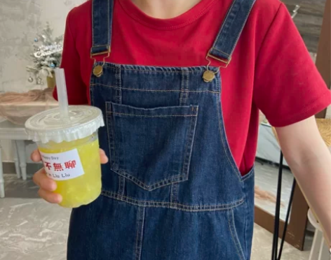 2022夏 蓝酱酱小个子穿起来超好看的背带...