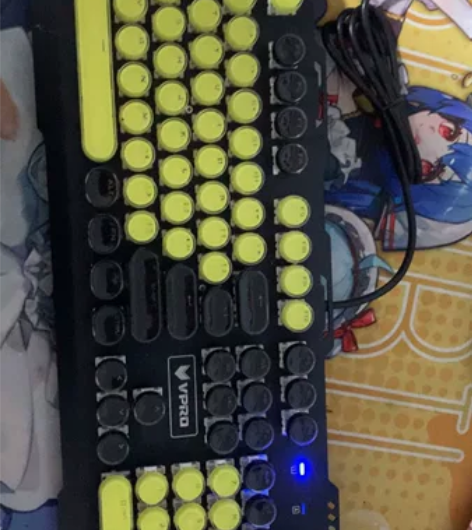 包邮 正品雷柏机械键盘V500pro黑轴 ...