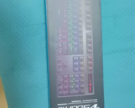 雷柏（Rapoo） V500PRO 机械键...