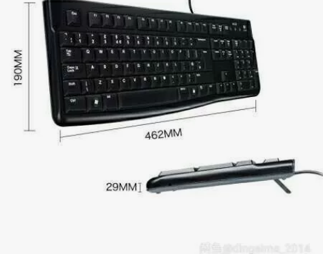 罗技Logitech K120 键盘 有线...