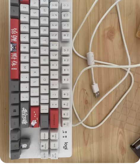 出售罗技k835 87键青轴，一口价120...