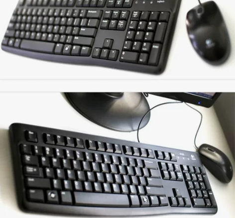 正品包邮罗技MK120有线键鼠套装 保证全...