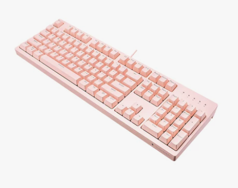 雷神KC5104键电竞游戏机械键盘女生可爱...
