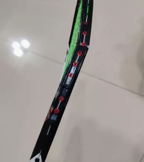 胜利 亮剑12，双打的时候被撞拍了[流泪]...