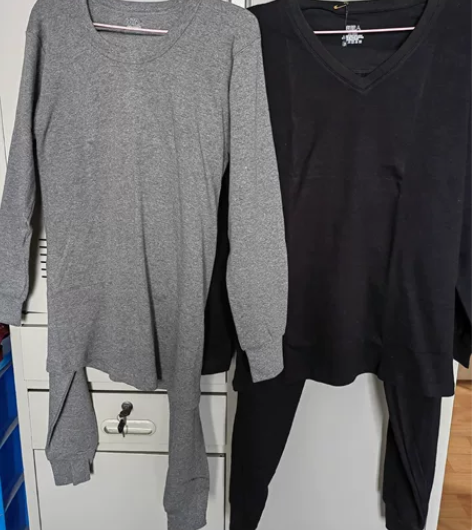 【清仓南极人】男士纯棉秋衣秋裤套装全棉毛衫...