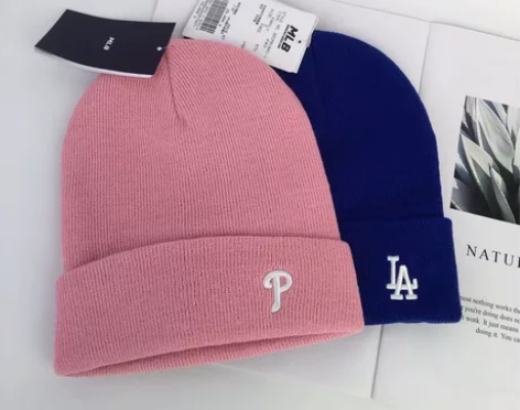 MLB 男女秋冬针织经典款冷帽毛线帽均码 ...
