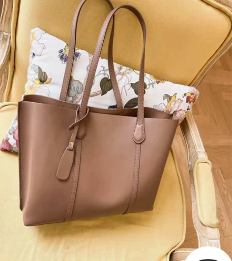 Viney托特包二层牛皮 全新，大容量托特...