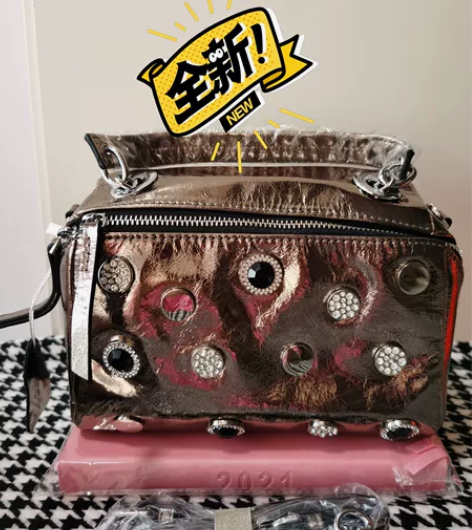 全新 Viney/WAXY真皮牛皮油蜡皮镶...