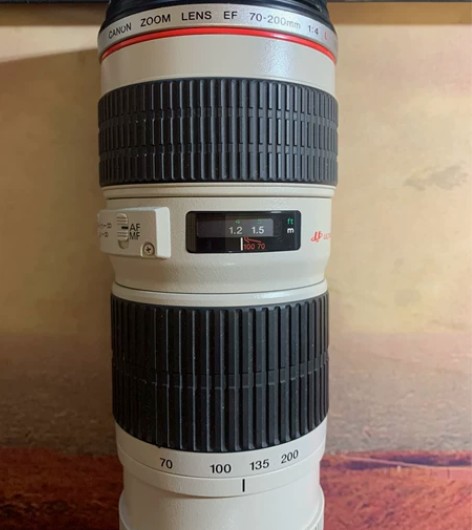 佳能70-200f4l 佳能小小白无防抖 ...