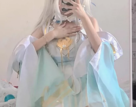 西施FMVP王者荣耀服西施游龙清影COSp...