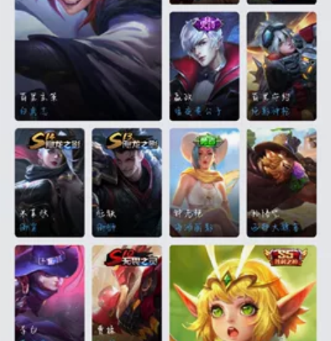 王者v8 梅西金貂蝉白虎志魔法厨娘等稀有皮...