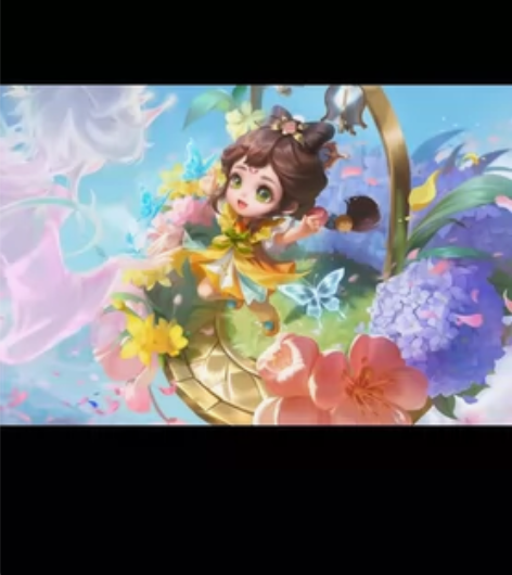 收！！！王者皮肤【蔡文姬-花朝如约】苹果v...