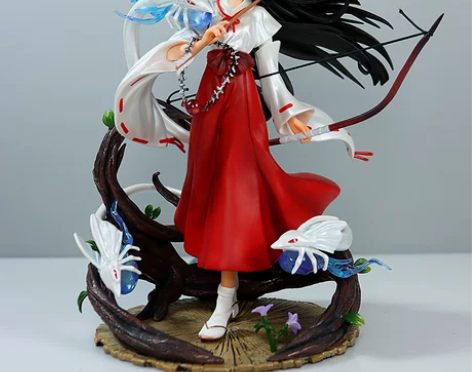 新款犬夜叉桔梗手办杀生丸GK动漫二次元周边...