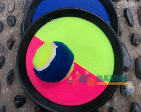 幼儿园圆盘粘粑球 趣味棒球 户外运动健身玩...