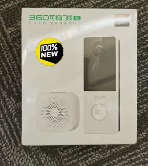 360可视门铃5C 白色 具体型号规格见图...