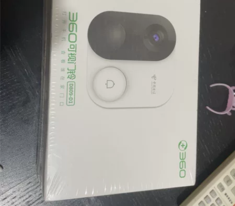 360可视门铃，型号D809-D1。全新未...