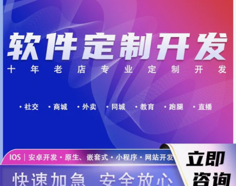 软件APP定制开发社区团购商城物联网社交同城