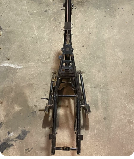 YAMAHA 天剑车架，自己的车开了800...