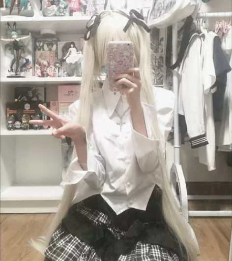 白泽穹妹衣服装全套cosplay女装动漫萝...
