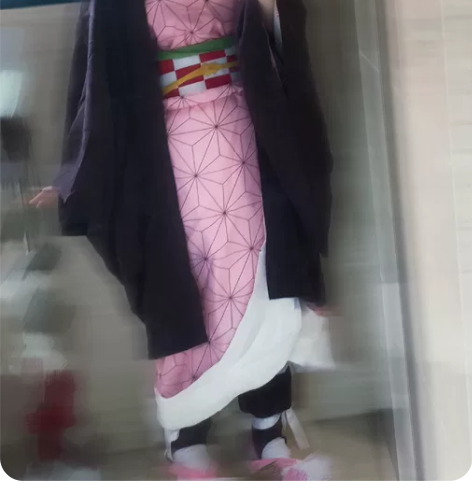【可直拍】鬼灭之刃cos服 祢豆子的！三分...