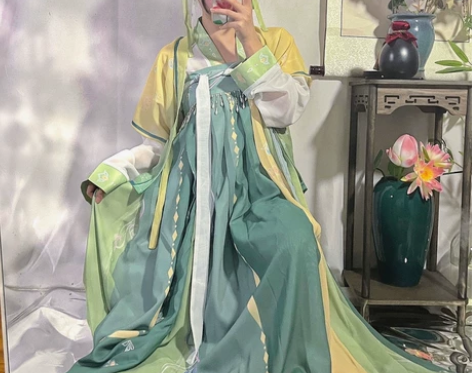 【厂家现货直销妙妙】一片式齐胸襦裙汉服 面...