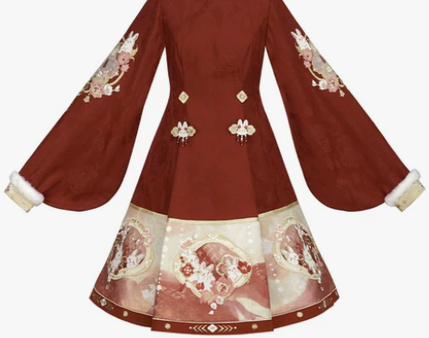 十三余小豆蔻儿[兔吉吉]新年日常保暖马甲毛...