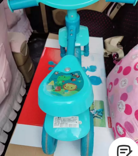 正品费雪儿童平衡车 新旧程度如图 天津市自...