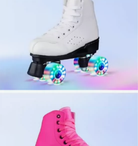 店不干了，一批轮滑鞋子处理，单排双排都有....
