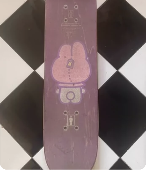 进口GIRL滑板男女生双翘动作短板专业板面...