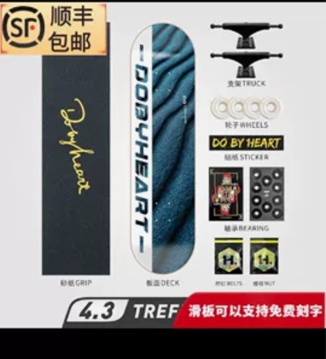 dbh专业滑板男女大学生初学者青少年成人 ...