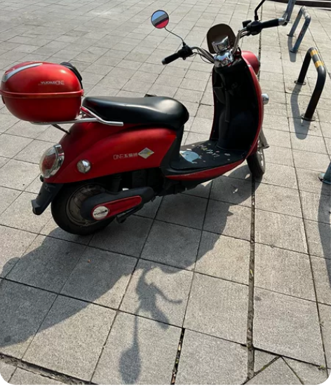 因工作离开重庆,卖自用玉骑玲72V20安电...