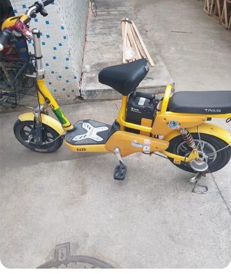 台铃电动车，48伏满电能跑21公里，同事回...