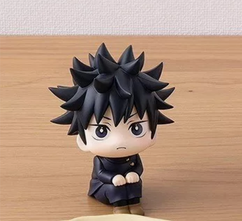 出伏黑惠手办，look up和趴趴手办。别...