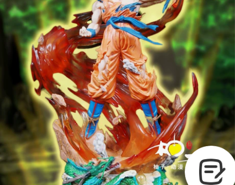 七龙珠GK手办LS超三孙悟空七龙珠超级塞亚...