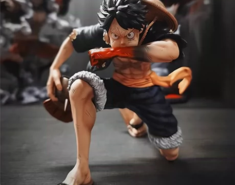 海贼王 吹气路飞手办gk和之国变身四档路飞...