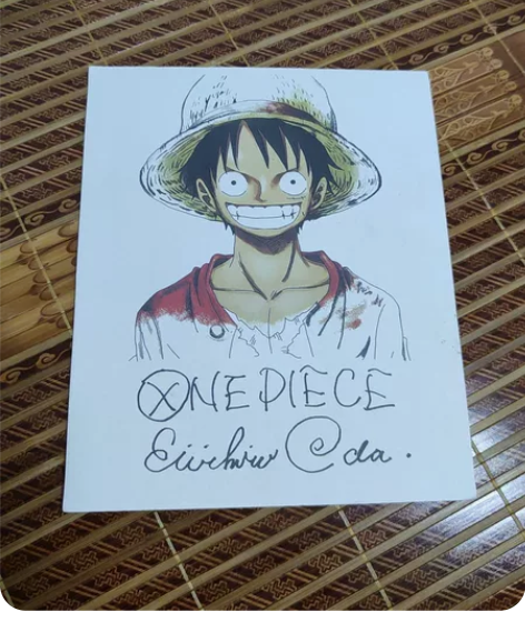 海贼王 op  one piece 路飞签...