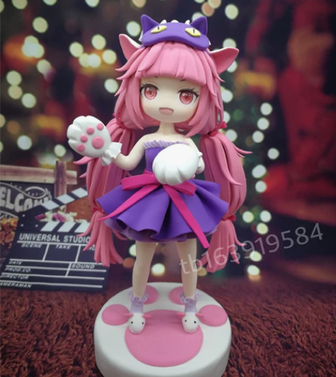 手办定制大乔猫狗日记手办大乔Q版手办高约1...