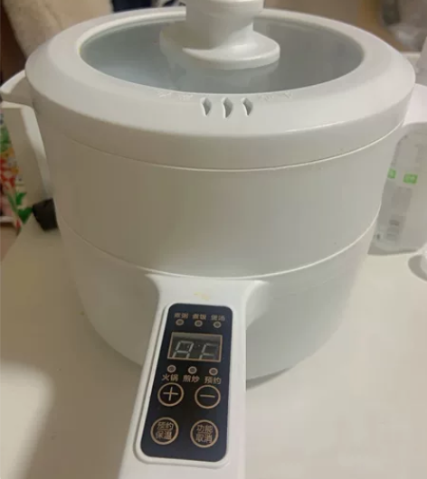 全新南极人电炒锅宿舍小电锅不粘多功能电煮锅...