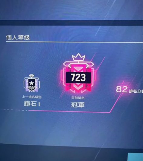 彩虹六号 彩六 R6 白金 翡翠 钻石 定...