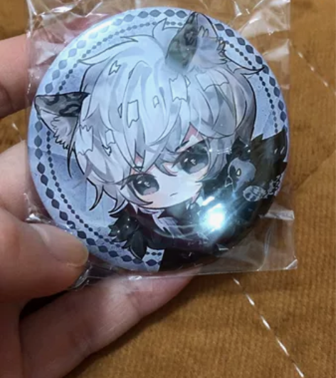 明日方舟 银灰 同人吧唧 徽章 所见即所得...