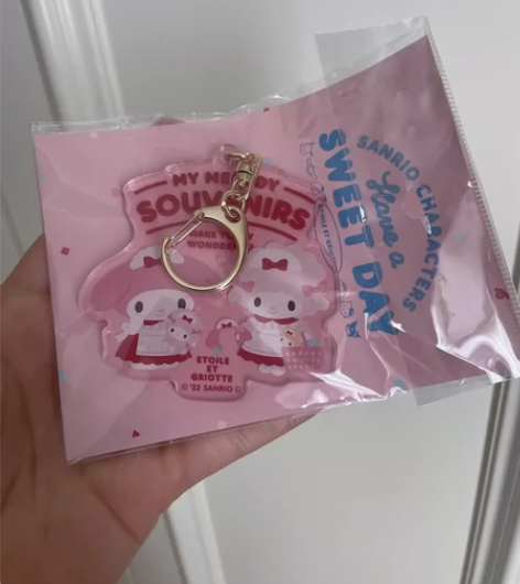 全新 日本三丽鸥 绝版展会限定亚克力牌 挂...