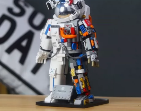 乐高破晓宇航员太空人航天益智拼装积木玩具 ...
