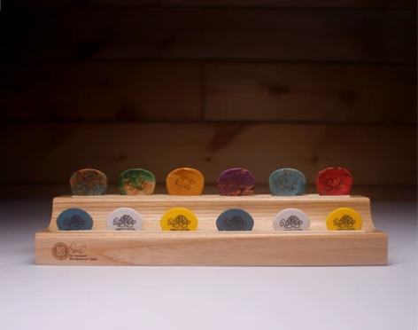 拨片盒 拨片盒samgool+森谷拨片架 ...