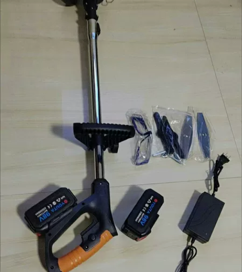 锂电割草机家用小型电动除草机多功能锄草充电...