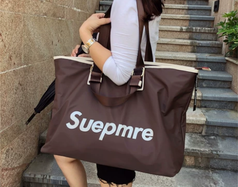 （全新）ins超火的包网红大旅行包女手提韩...