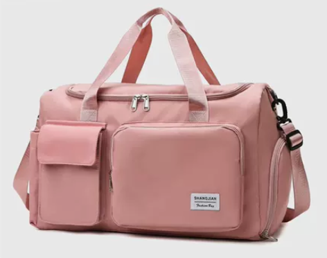 ?行李包旅行包可套拉杆箱手提短途女士轻便大...