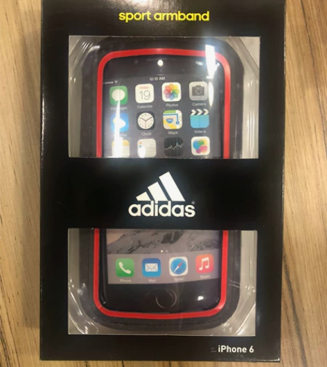 阿迪达斯adidas 跑步手机臂袋 iPh...
