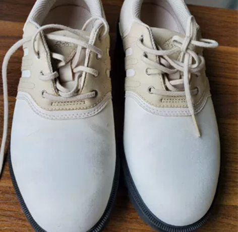 Adidas阿迪达斯女士高尔夫球鞋，九成新...