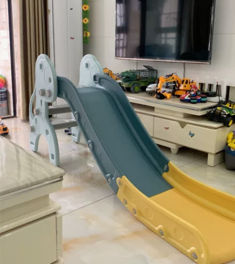 迈奇儿童滑滑梯室内家用多功能组合,九五新。...