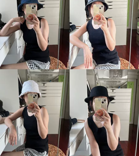 出优衣库、ur、oce等品牌帽子，都是正品...